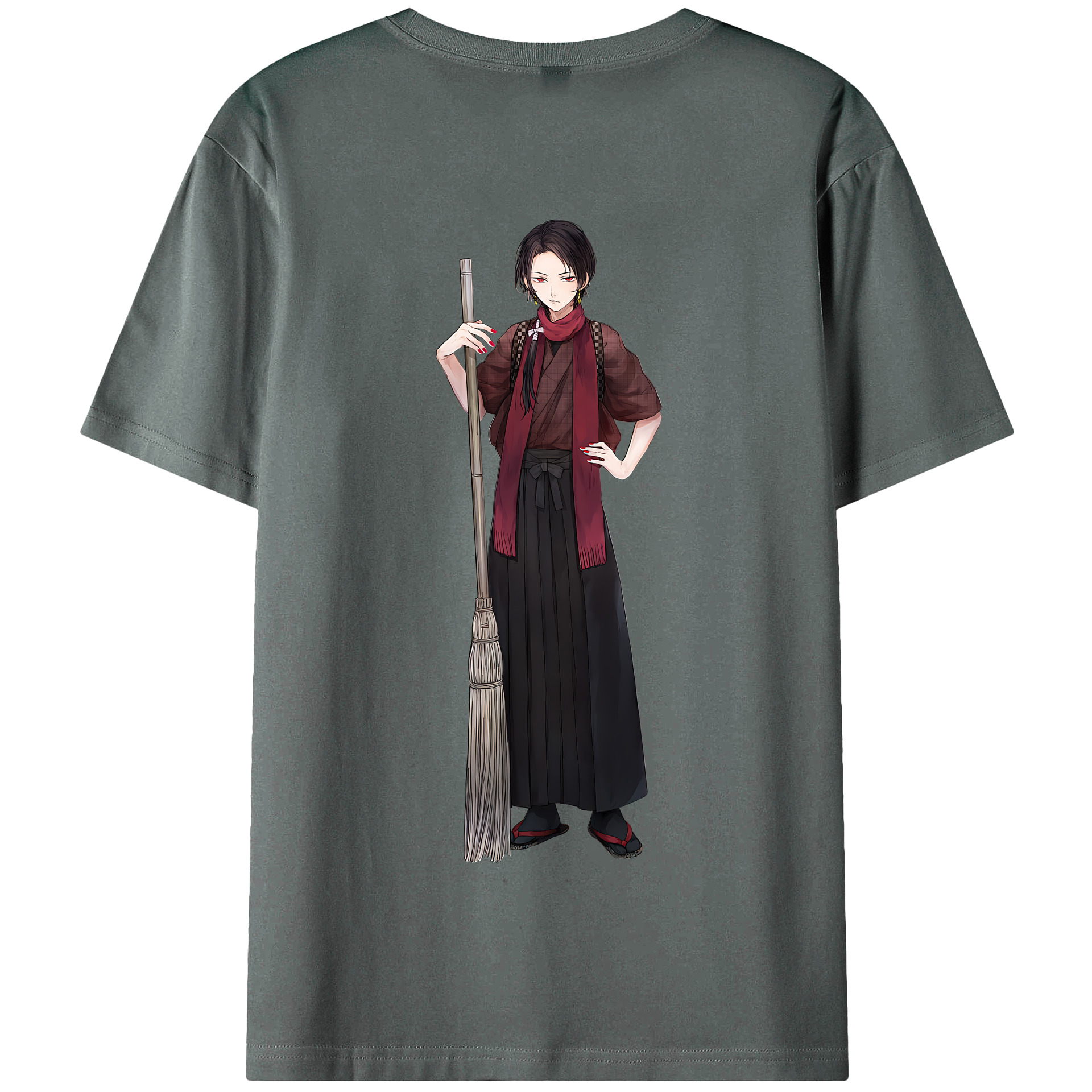 （画像用） 刀剣乱舞 Touken Ranbu 綿100％半袖Tシャツ（背面プリント）